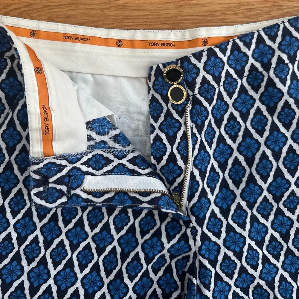 Tory Burch Linen Bermuda Short (6)